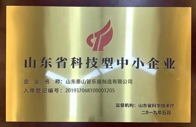 山东省科技型中小企业证