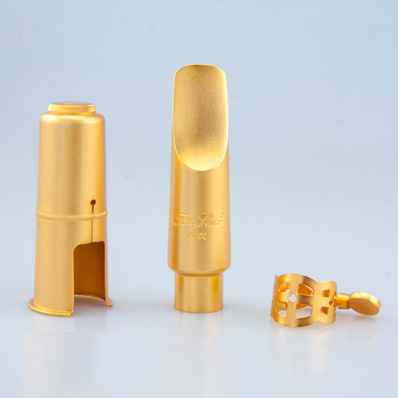 Saxophone metal flute head
